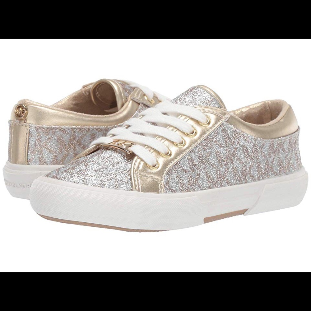 Michael Kors Gold/Silver Sneakers (NEW!)
